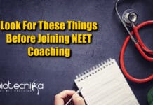 Things You Should Know Before Enrolling To A NEET Coaching Institute Things To Look For Before Joining NEET Coaching