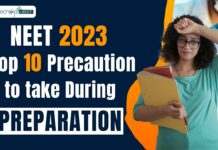 Take These Top 10 Precaution During NEET 2023 Exam Preparation!! NEET 2023 Exam Preparation