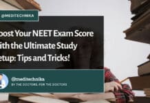 Boost Your NEET Exam Score with the Ultimate Study Setup: Tips and Tricks! Boost Your NEET Exam Score with the Ultimate Study Setup: Tips and Tricks!, setup for NEET exam aspirants, study space, library, sturdy desk, iPad for supplementary learning, biochemistry charts