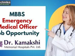 MBBS Emergency Medical Officer Job Opportunity