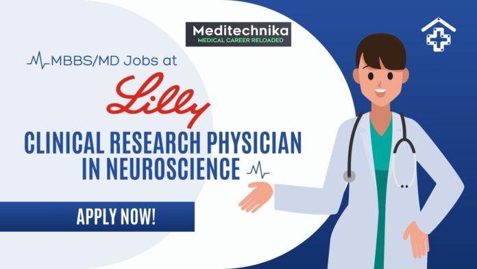 Eli Lilly MBBS/MD Jobs