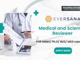 EVERSANA MBBS Job as Medical and Scientific Reviewer - Apply!