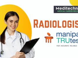 Radiologist Job at Manipal TRUtest