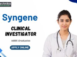 Clinical Investigator Job at Syngene MBBS Graduates Apply Now 