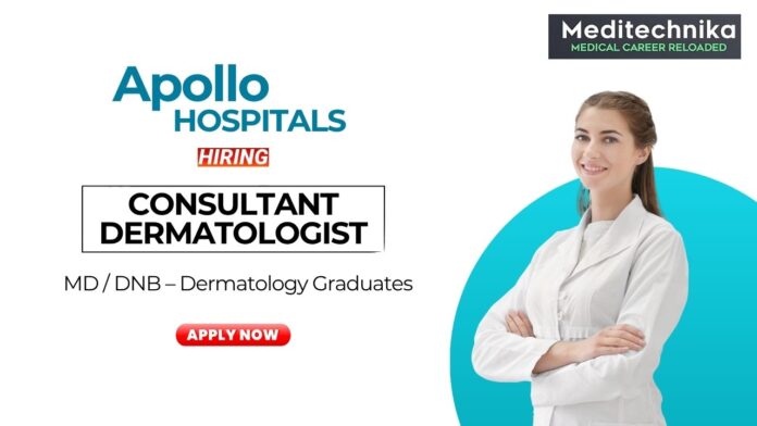 Dermatology Job at Apollo Spectra MD Graduates Apply Now for the Consultant Role