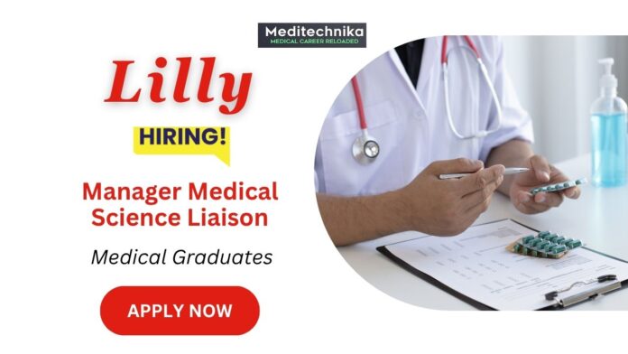 Eli Lilly Vacancies - Medical Science Liaison Jobs