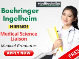 Freshers Job in Kolkata and Hyderabad at Boehringer Ingelheim | Medical Graduates Apply