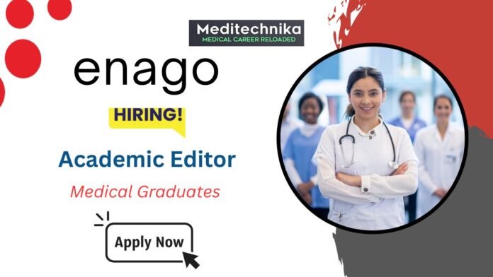 Freshers Medical Jobs at Mumbai - Academic Editor Job Apply Now