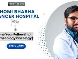 Homi Bhabha Cancer Hospital Sangrur hiring MD-qualified Surgical Oncology fellows