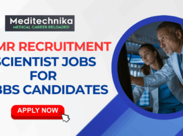 ICMR Recruitment 2025 Apply for Scientist Jobs – MBBS & Government Vacancies