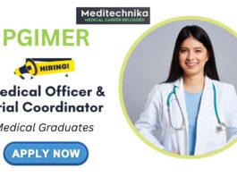 Job Vacancies at PGIMER - Clinical Research Jobs | Medical Graduates Apply Now