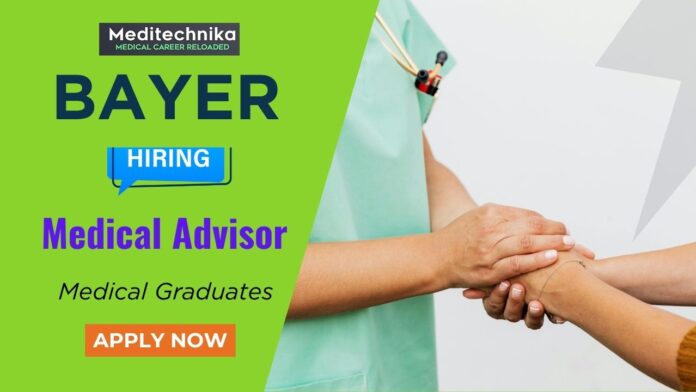 Clinical Research Job at Bayer India | Medical Advisor Role