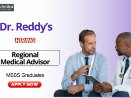 Medical Advisor Job at Dr. Reddy’s Laboratories MBBS Graduates Apply Online