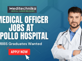 Medical Officer Jobs at Apollo Hospital – MBBS Graduates Wanted - Apply Now