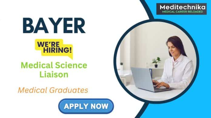 Medical Science Job Vacancy - Jobs at Bayer | Medical Graduates Apply