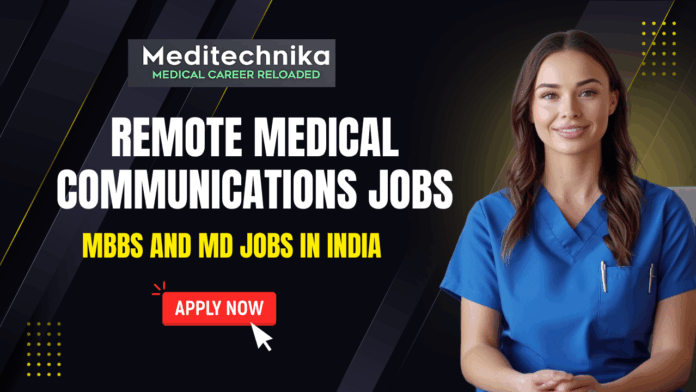 Remote Medical Communications Jobs at Pfizer - MBBS and MD Jobs In India - Apply Now