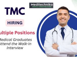 Walk-in Interviews at TMC - Medical Graduates Apply Now