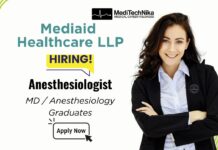 Anesthesiologist Job at Mediaid Healthcare LLP – Medical Graduates Apply Anesthesiologist Job at Mediaid Healthcare LLP - Apply Now