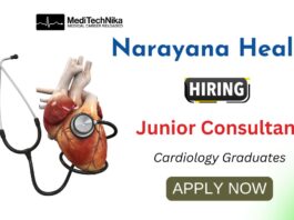 Cardiology Job at Narayana Health Junior Consultant