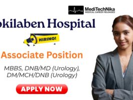 Associate Job at Kokilaben Hospital | Uro-Oncology Role