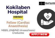 Cardiac Anaesthesia Job in Mumbai โ Fellow Role at Leading Hospital Cardiac Anaesthesia Job in Mumbai | Apply for Fellow Role