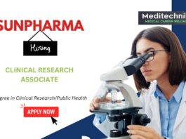 Clinical Research Associate Jobs Explore Sunpharma Careers & Apply Now