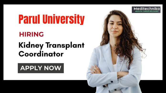 Coordinator Jobs at Parul University - Apply Now