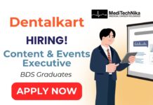Top Dental Job Opportunity at Dentalkart – Apply Now Dental Job at Dentalkart Content & Events Executive Role