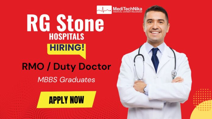 Duty Doctor Job at RG Stone Hospital ICU Vacancy in Goa
