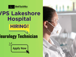 Neurology Job at VPS Lakeshore Hospital | Technician Role