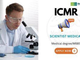 ICMR Careers Apply Now for Scientist Position (Medical)