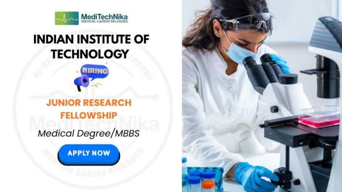 Junior Research Fellowship at IIT Kanpur Apply Now