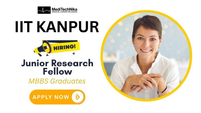 Junior Research Fellowship at IIT Kanpur – JRF Vacancy 2025