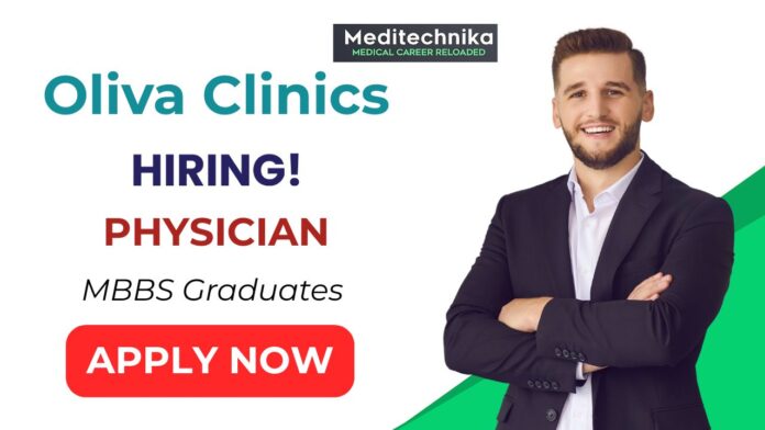 MBBS Doctor Job in Kolkata at Oliva Clinics | Apply Now MBBS Doctor Job in Kolkata at Oliva Clinics | Apply Now