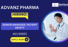 MBBS Jobs at Advanz Pharma: Apply Now for Senior Manager Position MBBS Jobs at Advanz Pharma Apply Now for Senior Manager Position