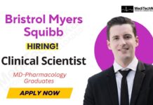 MD Pharmacology Job at Bristol Myers Squibb in Hyderabad – Apply MD Pharmacology Job | Bristol Myers Squibb Hiring - Apply Now