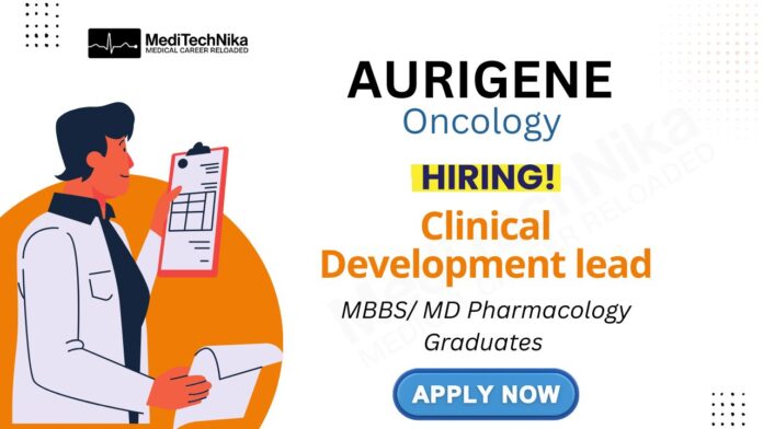 Medical Job in Bangalore | Aurigene Oncology Hiring