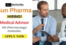 Medical Advisor Job at Sun Pharma in Mumbai – Apply Medical Advisor Job at Sun Pharma Mumbai Opportunity