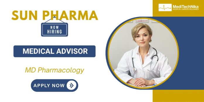 Medical Advisor Jobs at Sun Pharma—Apply Now