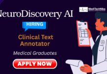 Exciting Medical Job Opportunity: Medical Data Abstractor at NeuroDiscovery AI Medical Job at NeuroDiscovery AI | Clinical Data Abstractor Role