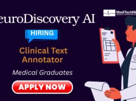 Medical Job at NeuroDiscovery AI | Clinical Data Abstractor Role
