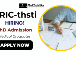 PhD Admission 2026–27 at THSTI–BRIC | Apply Now