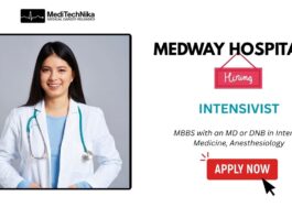 Medway Hospitals Careers Apply Now for Intensivist Position