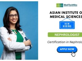 Nephrologist Jobs at AIMS Apply Now