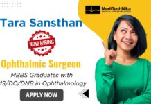Ophthalmologist Vacancy at Tara Sansthan | Join a Leading Charitable Eye Hospital Ophthalmologist Vacancy at Tara Sansthan | Apply Now