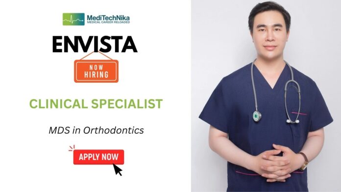 Orthodontics Jobs at Envista- Apply Now