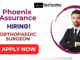 Orthopedic Surgeon Job | Phoenix Assurance Pvt Ltd - Apply Now