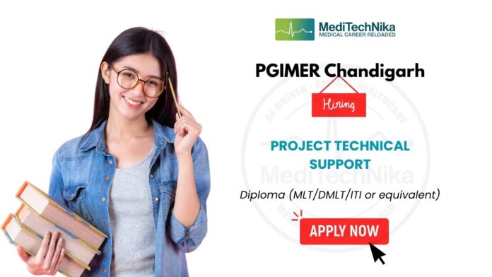 PGIMER Careers Apply Now for Project Technical Support Position PGIMER Careers Apply Now for Project Technical Support Position