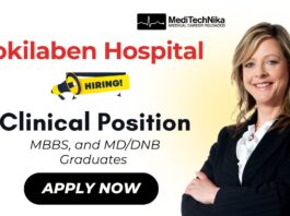 Pediatric Job at Kokilaben Hospital Cardiac ICU Mumbai