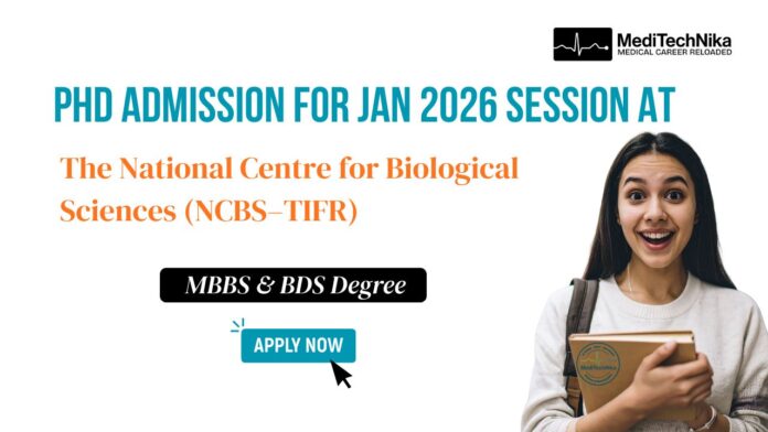 PhD Admission 2026 at NCBS-TIFR—Apply NowTeal Modern Tips Grow Business Youtube Thumbnail